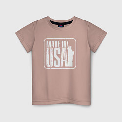 Детская футболка Сделан в США