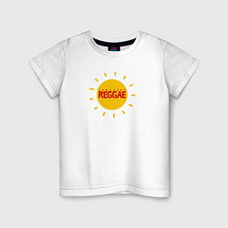 Детская футболка Солнечное регги