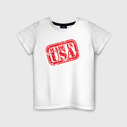 Детская футболка Made in USA