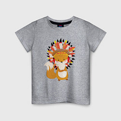 Детская футболка Fox indian