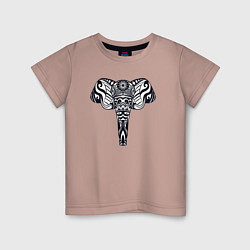 Детская футболка Ethnic elephant