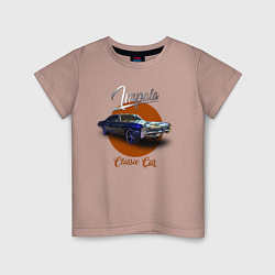 Детская футболка Американская автоклассика Chevrolet Impala