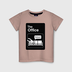 Детская футболка Паркур и офис
