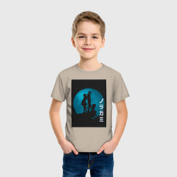 Футболка хлопковая детская Бездомный бог Юкинэ, цвет: миндальный — фото 2