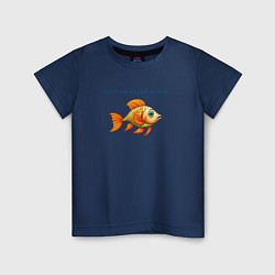 Детская футболка Dont teach a fish to swim