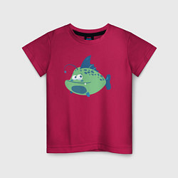 Детская футболка Рыбка удильщик