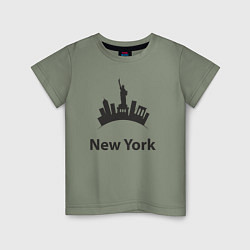 Детская футболка New York mood