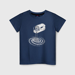 Детская футболка Космический миксер