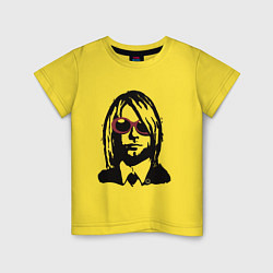 Детская футболка Kurt Cobain Nirvana portrait