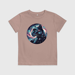 Детская футболка Звёздная пантера - нейросеть