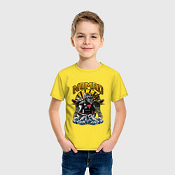 Футболка хлопковая детская Кочевник, цвет: желтый — фото 2