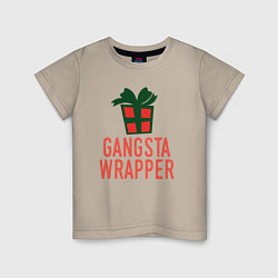 Детская футболка Gangsta wrapper