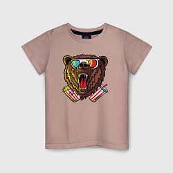 Детская футболка Медведь в кино