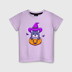 Детская футболка Kitty halloween