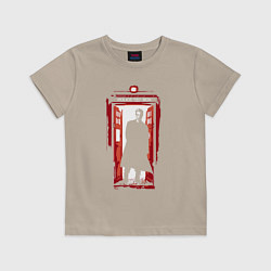 Детская футболка Tardis red
