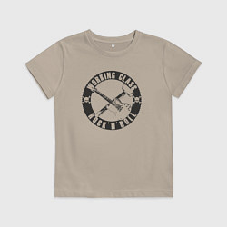 Детская футболка Рабочий класс рок-н-ролл