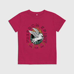 Детская футболка Свободный дух арт