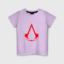 Детская футболка Red logo of assassins