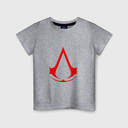 Детская футболка Red logo of assassins
