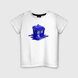 Детская футболка Tardis ink