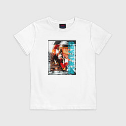 Детская футболка NewJeans grunge