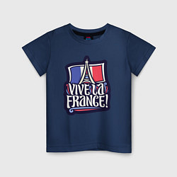 Детская футболка Viva la France