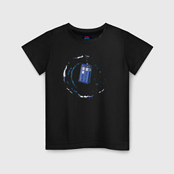 Детская футболка Galaxy tardis