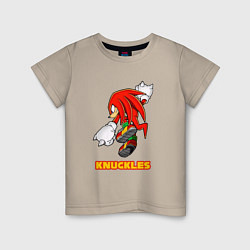 Детская футболка Knuckles ехидна из соника