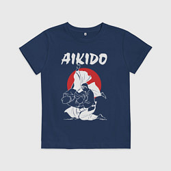 Детская футболка Айкидо - боевое искусство