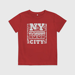 Детская футболка New York city music