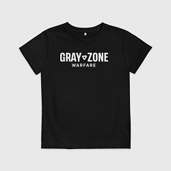 Детская футболка Gray zone warfare logo