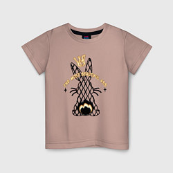 Детская футболка Кролик - самая красивая попа