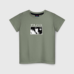 Детская футболка Тетрадь смерти - Desu Noto