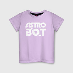 Детская футболка Astro bot logo