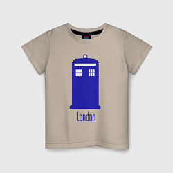 Детская футболка Tardis - London