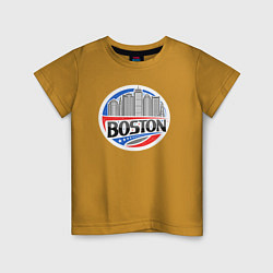 Детская футболка City Boston