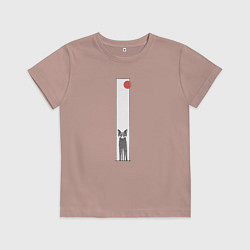 Детская футболка Хитрая лиса в рамке