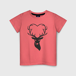 Детская футболка Love deer