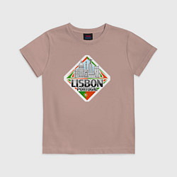Детская футболка Португалия Лиссабон