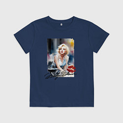 Детская футболка Мэрилин Монро - звезда