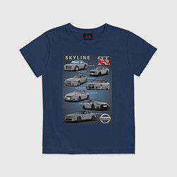 Детская футболка Skyline GTR