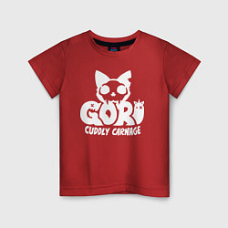 Детская футболка Goro cuddly carnage logo