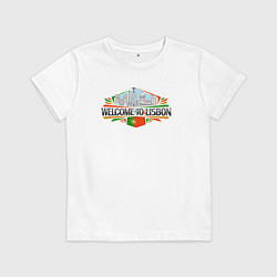 Детская футболка Лассабон - добро пожаловать