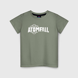 Детская футболка Atomfall logo