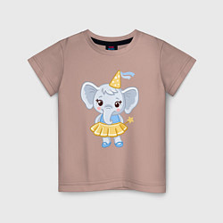 Детская футболка Слоник фея