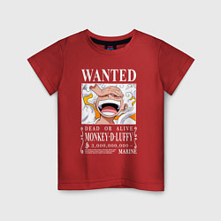 Детская футболка Monkey D Luffy - wanted