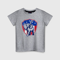 Детская футболка Elephant USA