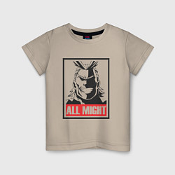 Детская футболка Моя геройская академия All Might