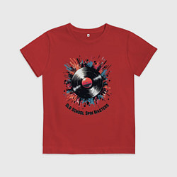 Детская футболка Стрит-арт: виниловая Пластинка