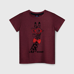 Детская футболка Жирафу видней
